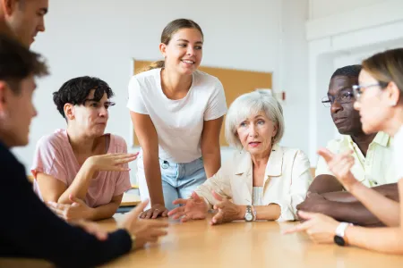 Blandad åldersgrupp