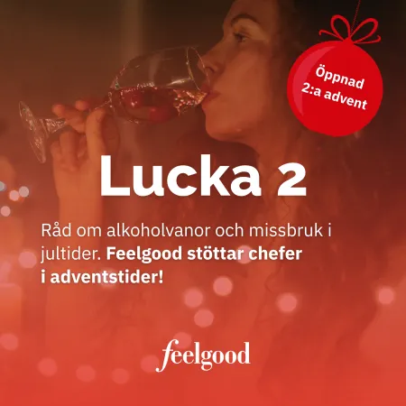 öppen adventslucka för andra advent