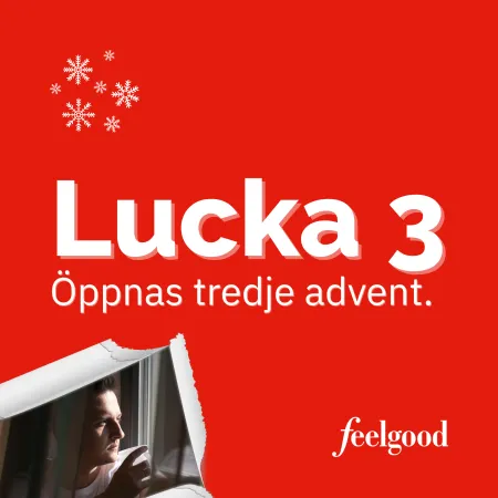 öppen adventslucka för tredje advent