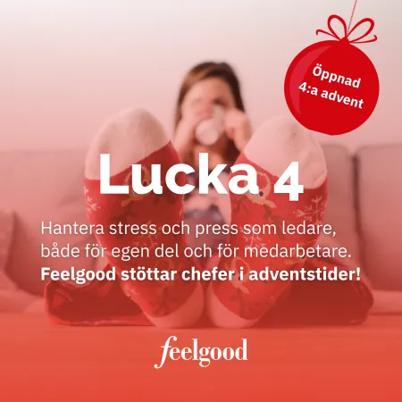 öppen adventslucka för fjärde advent