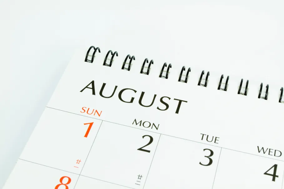 augusti kalender