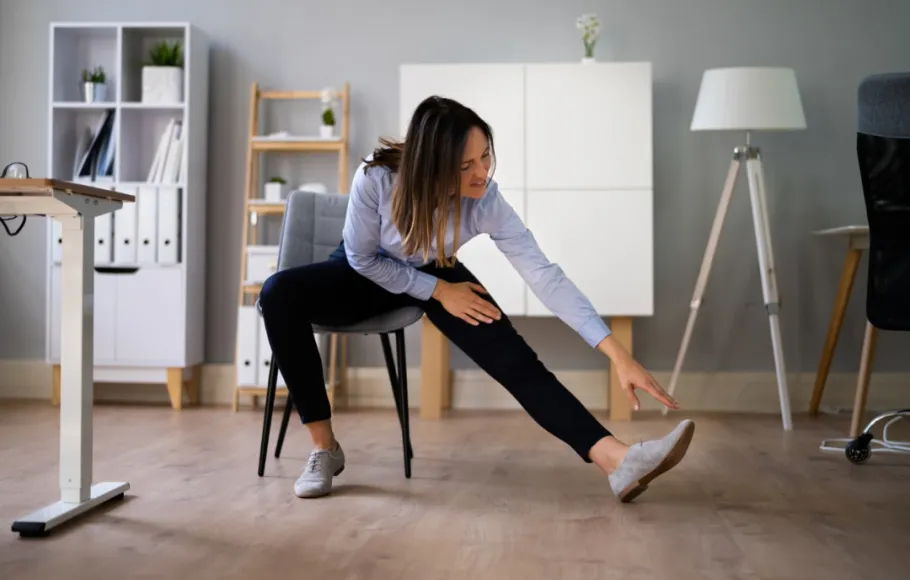 Stretchar på jobbet