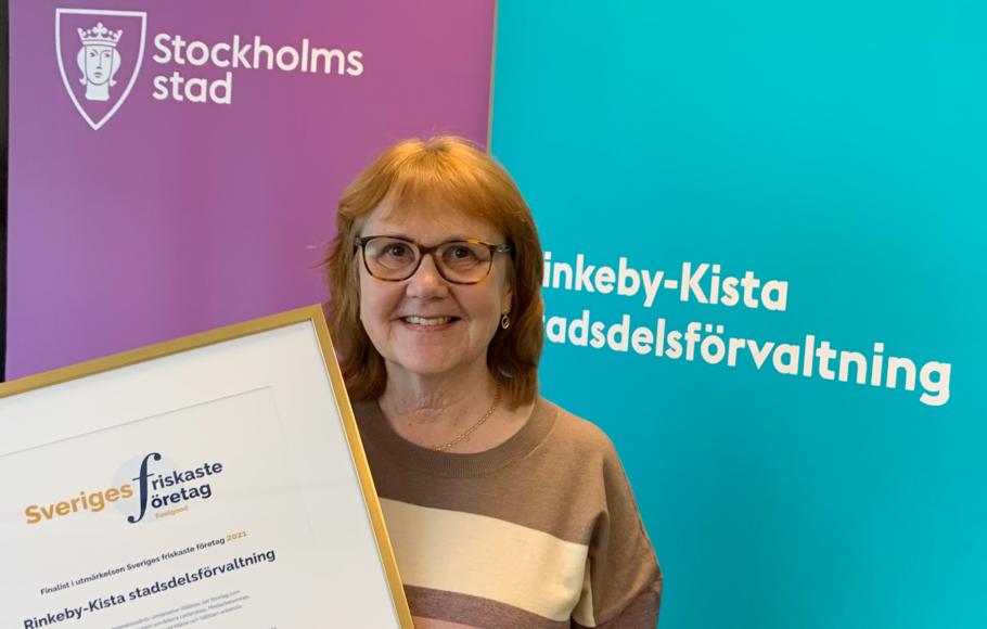 säger Tiina Palmqvist, HR-chef Rinkeby-Kista stadsdelsförvaltning