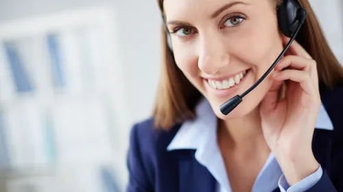 svarar i telefon headset