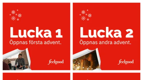 fyra adventsluckor